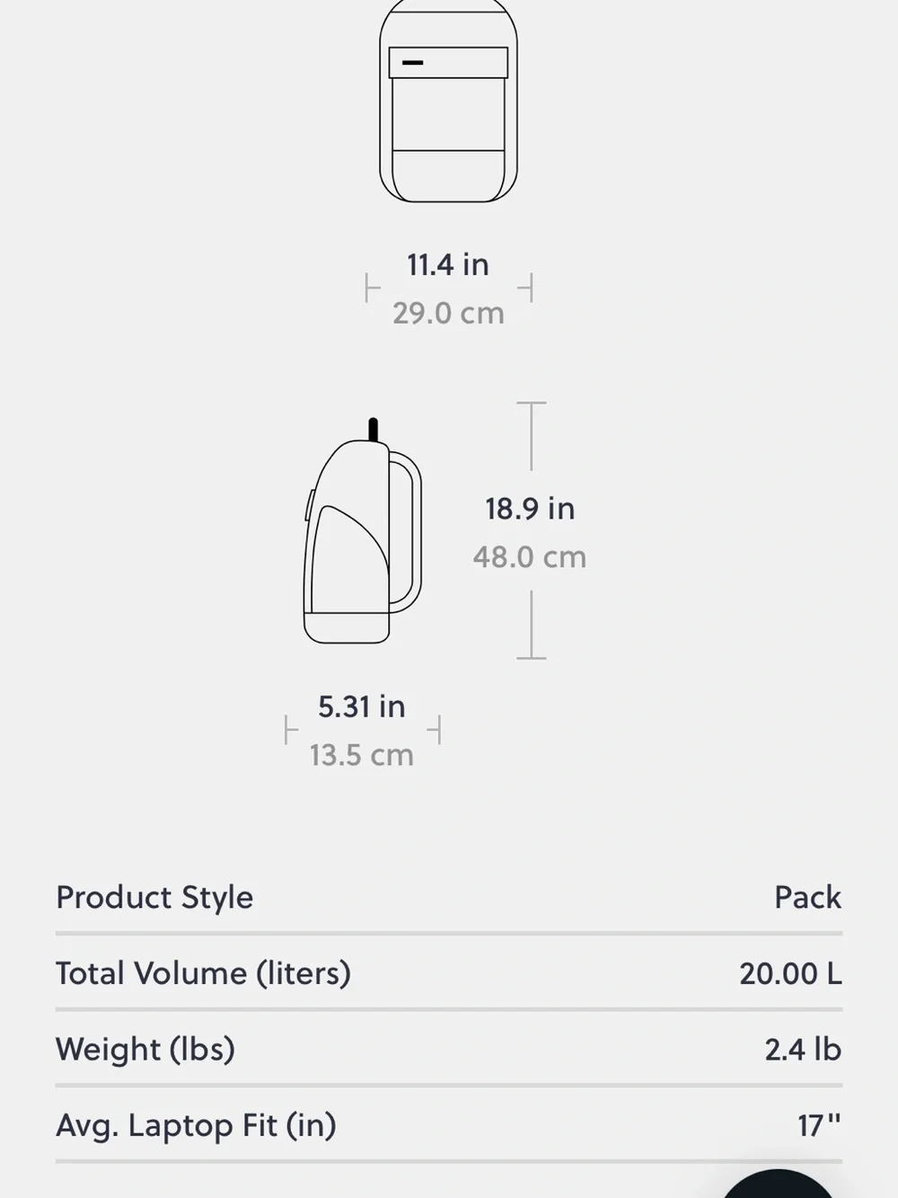 Timbuk2 Authority Laptop Backpack Deluxe - new in packaging